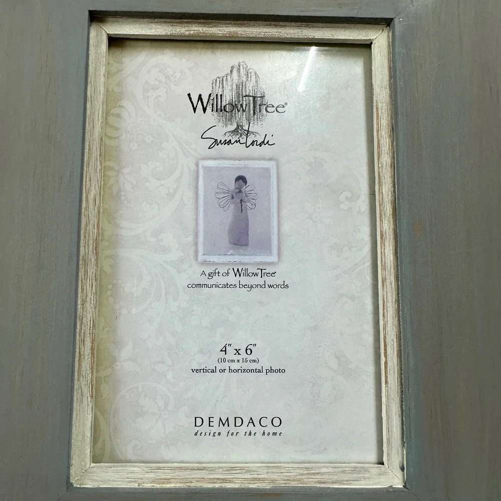 VTG Willow Tree Photo Picture Frame 4